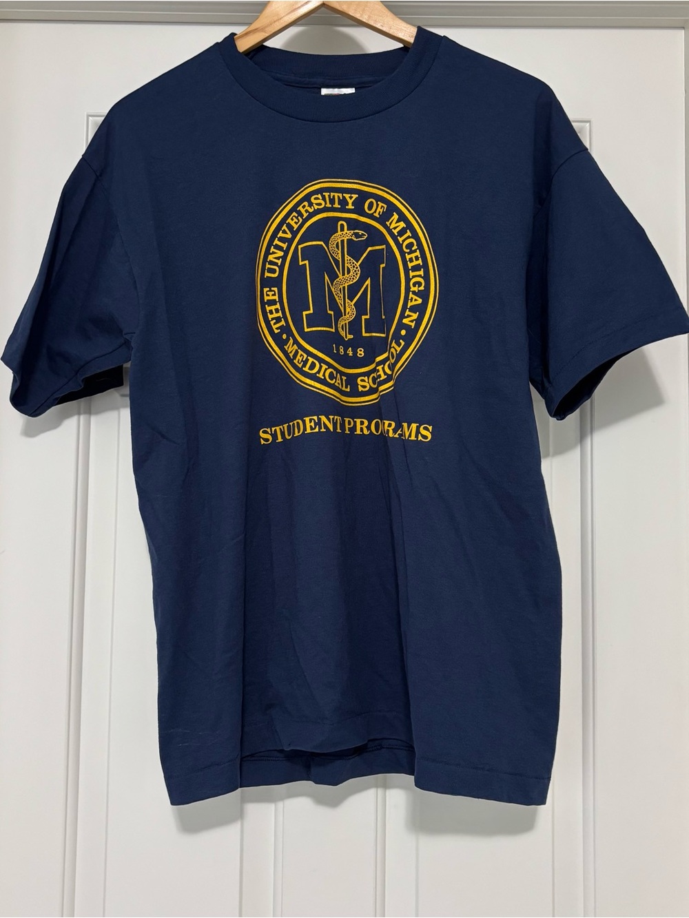 Vintage 1990s University of Michigan Medical School T-Shirt